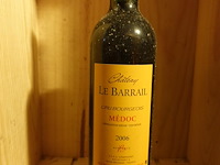 4x 75cl chateau le barrail medoc 2006 - afbeelding 1 van  3