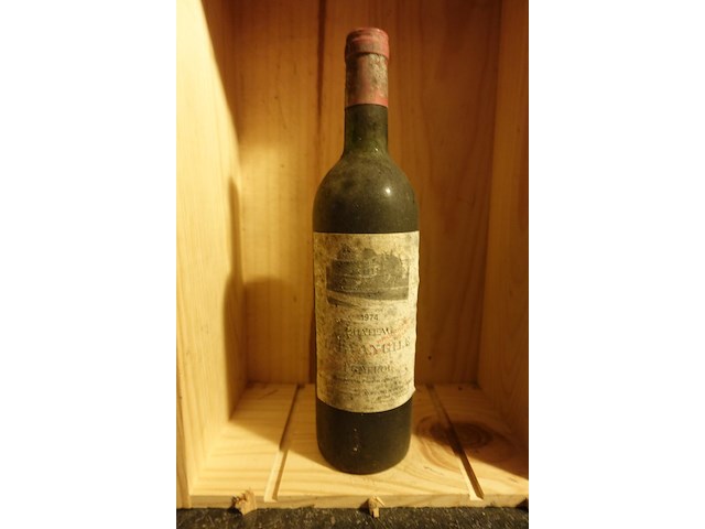 4x 75cl chateau l'evangile 1974 - afbeelding 1 van  3