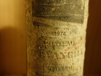 4x 75cl chateau l'evangile 1974 - afbeelding 2 van  3