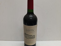4x 75cl château martin - afbeelding 1 van  2