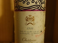 4x 75cl chateau mouton rotschild 1988 - afbeelding 2 van  3