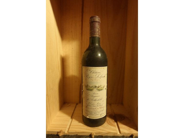 4x 75cl chateau peyre labade 1988 - afbeelding 1 van  5