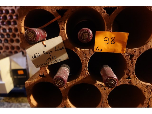 4x 75cl chateau peyre labade 1988 - afbeelding 5 van  5