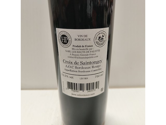4x 75cl croix de saintongey - afbeelding 2 van  2