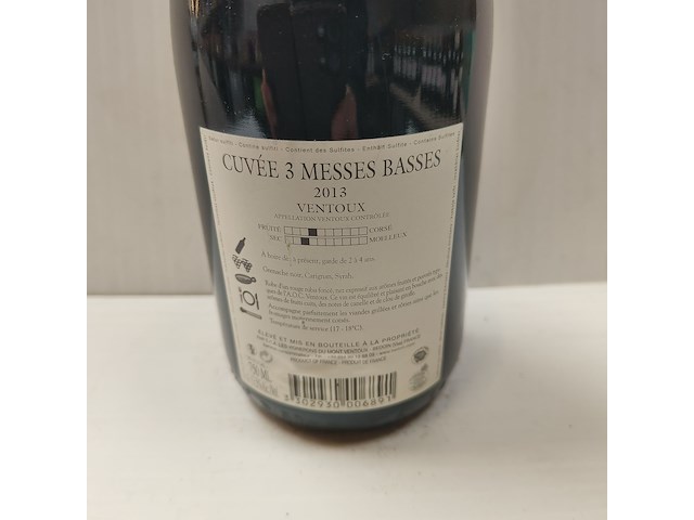 4x 75cl cuvée 3 messes basses - afbeelding 2 van  4