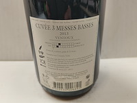 4x 75cl cuvée 3 messes basses - afbeelding 2 van  4