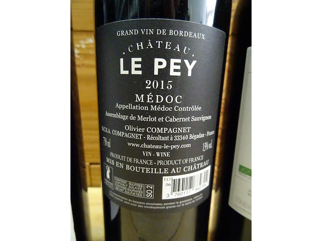 4x 75cl diverse rode wijn - afbeelding 7 van  9