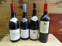 4x 75cl diverse rode wijn - afbeelding 1 van  9