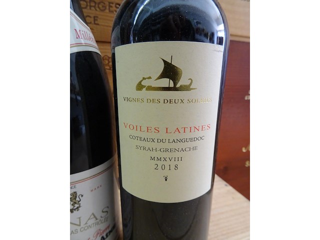 4x 75cl diverse rode wijn - afbeelding 2 van  9