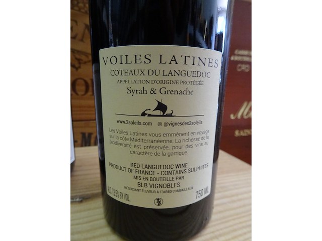 4x 75cl diverse rode wijn - afbeelding 3 van  9