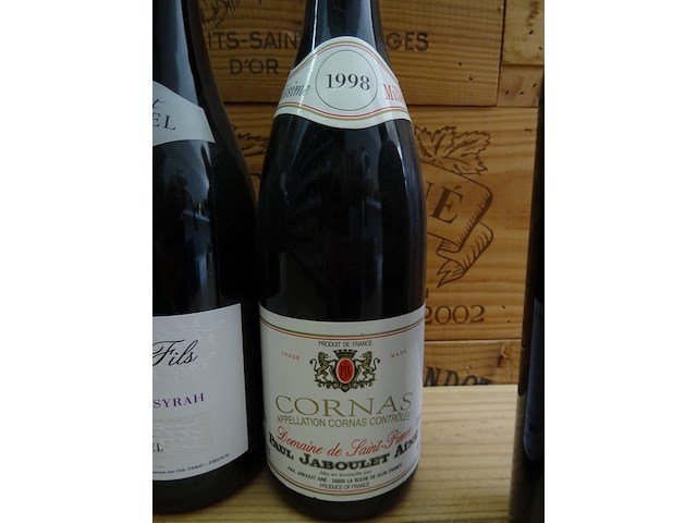 4x 75cl diverse rode wijn - afbeelding 4 van  9