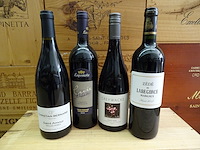 4x 75cl diverse rode wijn - afbeelding 1 van  9