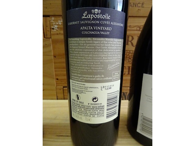 4x 75cl diverse rode wijn - afbeelding 7 van  9