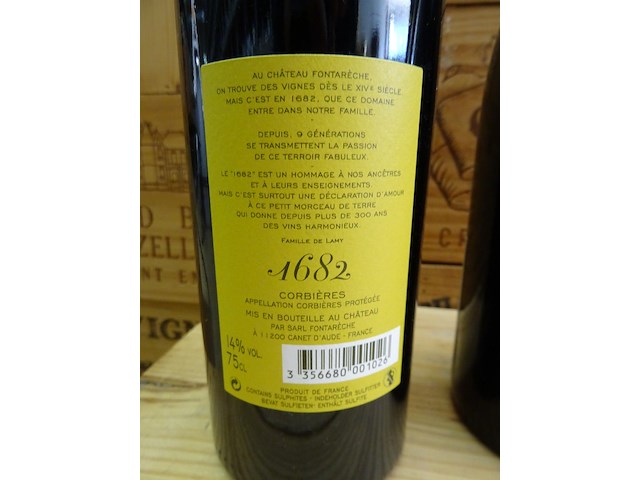 4x 75cl diverse rode wijn - afbeelding 7 van  7