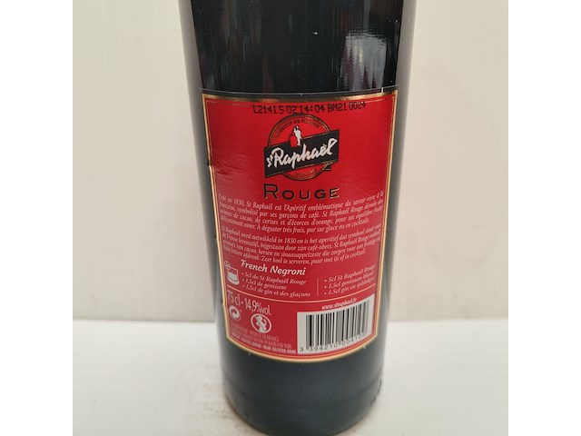 4x 75cl st raphael rouge - afbeelding 2 van  2