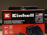 4x accu met lader einhell - afbeelding 1 van  3