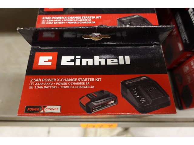 4x accu met lader einhell - afbeelding 3 van  3