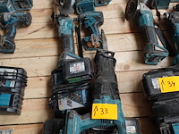 4x accu set makita - afbeelding 1 van  7