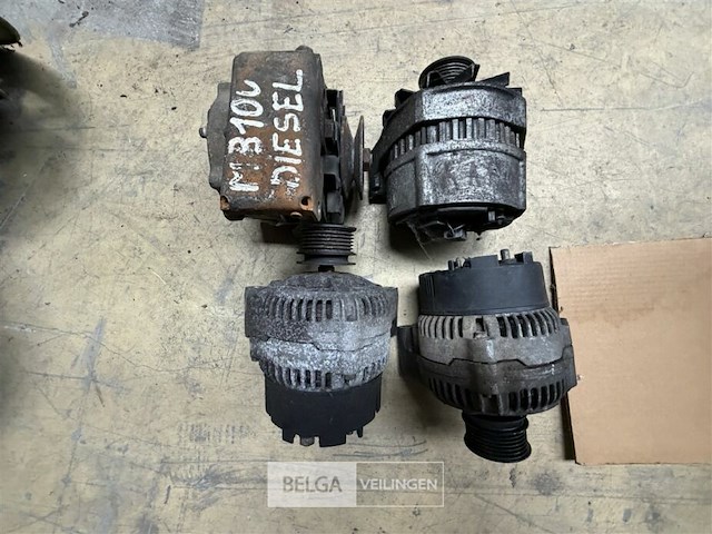 4x alternator mercedes - afbeelding 1 van  5