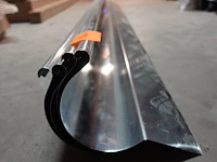 4x aluminium dakgoot - afbeelding 2 van  3