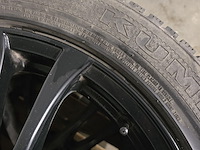 4x anzio 18” velgen met kumho 235/50r18 winterbanden - afbeelding 6 van  14