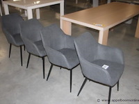 4x armstoelen tenzo - afbeelding 1 van  1