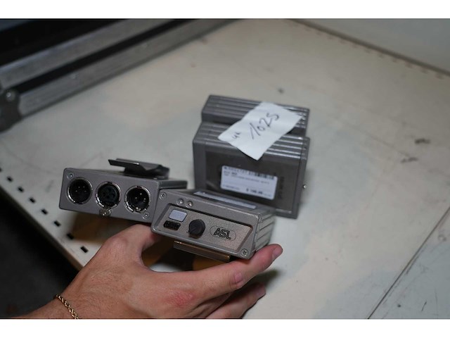 4x asl ps19 single channel metal beltpack - afbeelding 1 van  1