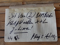 4x bamboel klapstoel - afbeelding 4 van  4