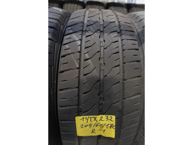 4x band ( gebruikt) 17inch bridgestone & semperit - afbeelding 2 van  3
