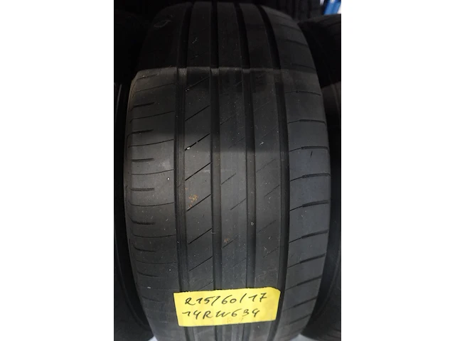 4x band ( gebruikt) 17inch goodyear & bravuris - afbeelding 2 van  3