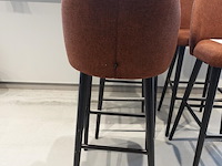 4x barstoel dome deco - afbeelding 4 van  6