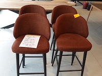 4x barstoel dome deco - afbeelding 2 van  6