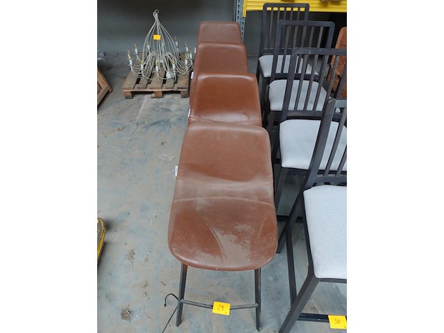 4x barstoel vr design - afbeelding 1 van  4