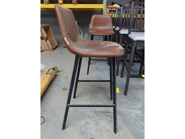 4x barstoel vr design - afbeelding 3 van  4