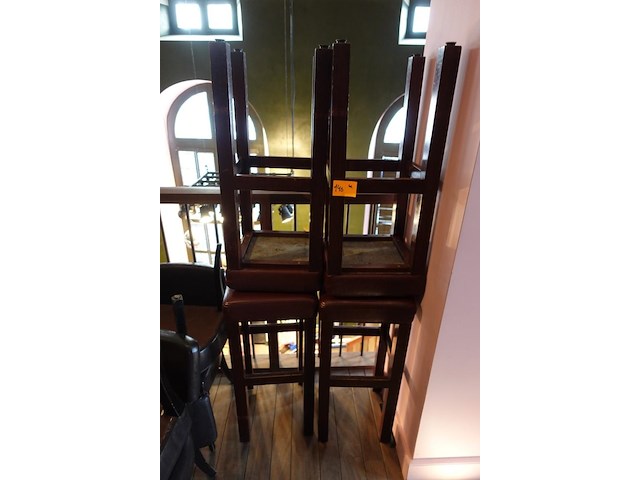 4x barstoel - afbeelding 1 van  2