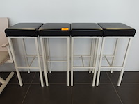 4x barstoel - afbeelding 1 van  4
