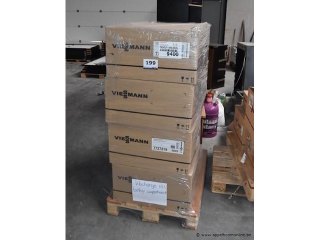 4x batterijcompartiment, viessmann, vitocharge vx3 7727519, werking niet gekend - afbeelding 1 van  2