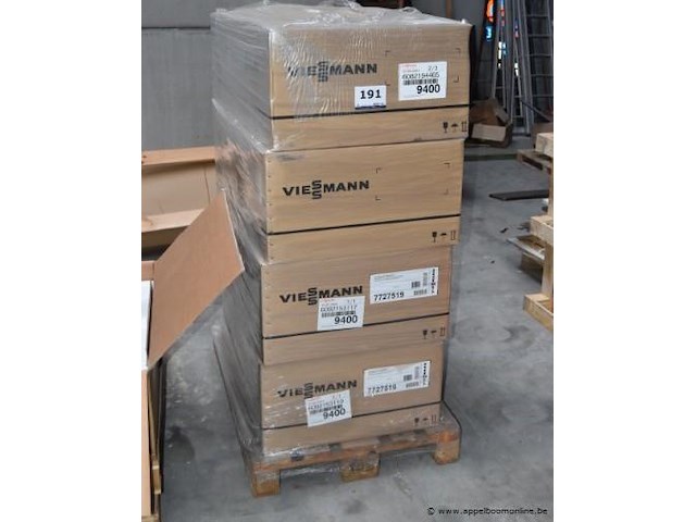 4x batterijcompartiment, viessmann, vitocharge vx3, werking niet gekend - afbeelding 1 van  2