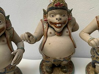 4x beeldje semar porselein - afbeelding 4 van  5