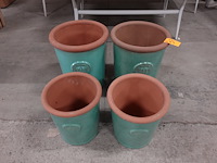 4x bloempot - afbeelding 1 van  3