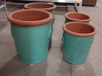 4x bloempot - afbeelding 2 van  3