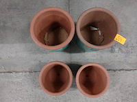 4x bloempot - afbeelding 3 van  3