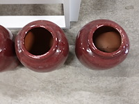 4x bloempot - afbeelding 4 van  5