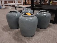4x bloempot - afbeelding 1 van  2
