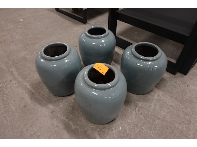 4x bloempot - afbeelding 2 van  2