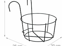 4x bloempothouder - afbeelding 5 van  7