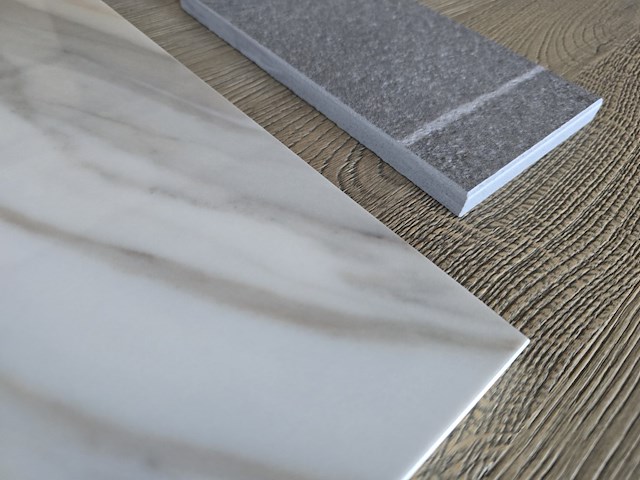 4x borrelplank keramiek 3x 30x15cm 1x 20x10cm - afbeelding 3 van  8