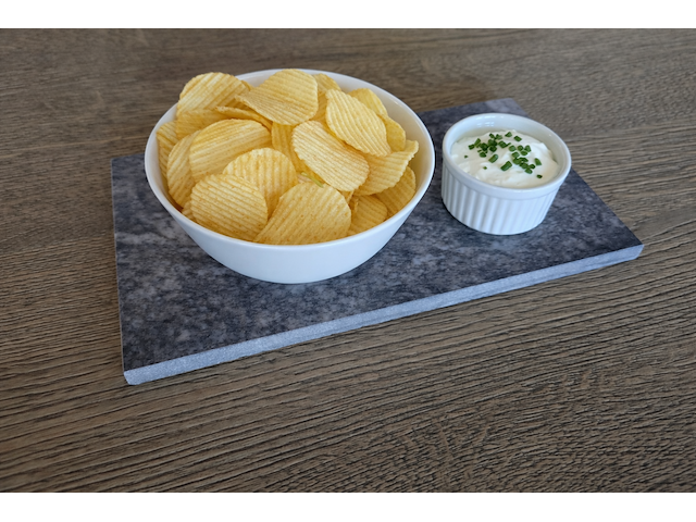 4x borrelplank keramiek 3x 30x15cm 1x 20x10cm - afbeelding 7 van  8