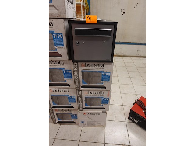 4x brievenbus brabantia - afbeelding 1 van  4