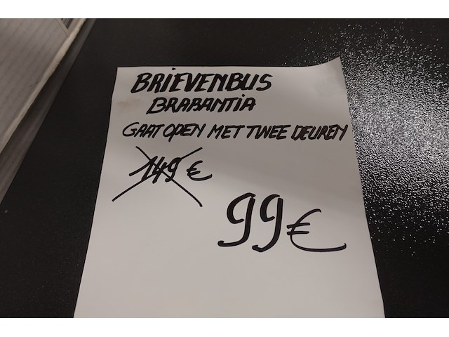 4x brievenbus brabantia - afbeelding 4 van  4